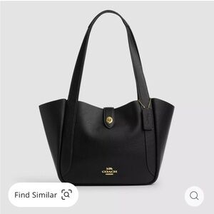 Coach Hadley Turnlock Tote Bag